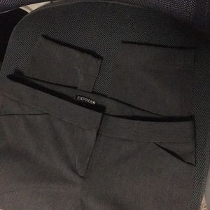 Express Editor Straight Leg Slacks